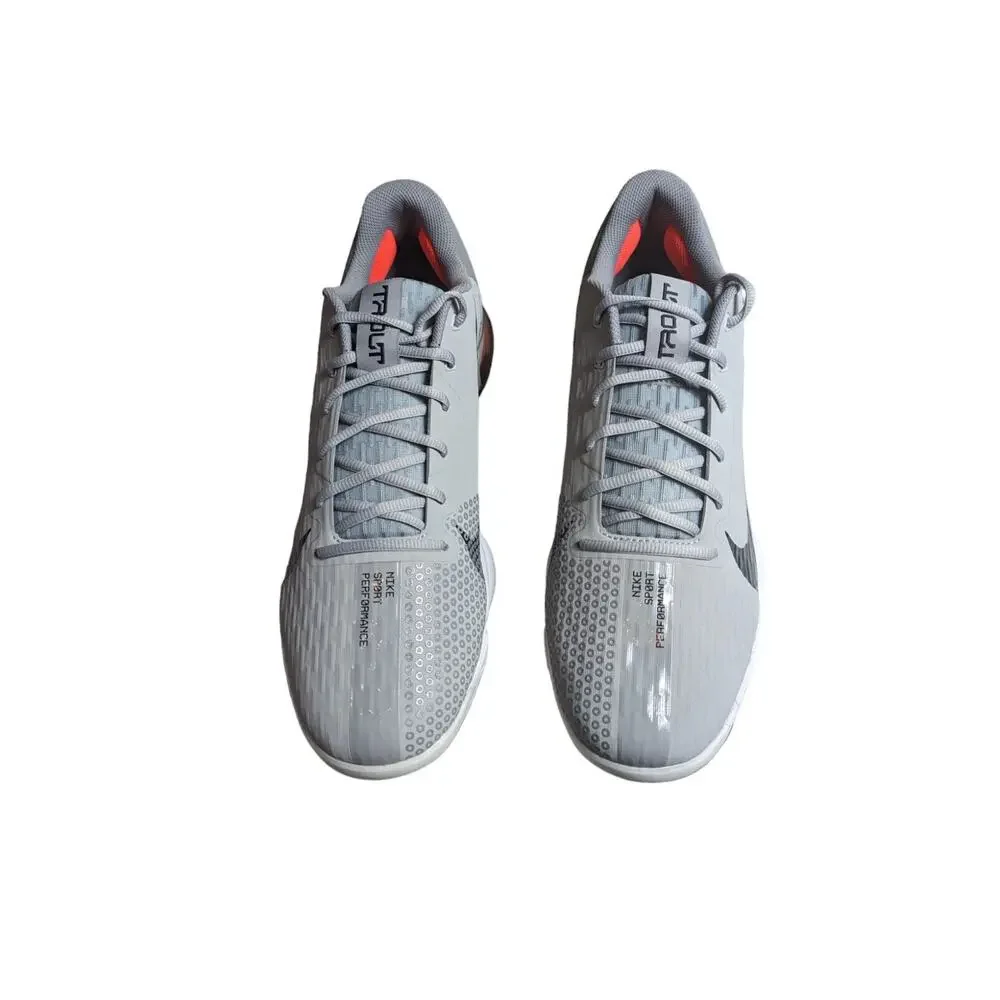 Nike CQ7224-007 Force Zoom Trout 7 Pro Gray Baseball Cleats Shoes Men's Size 15